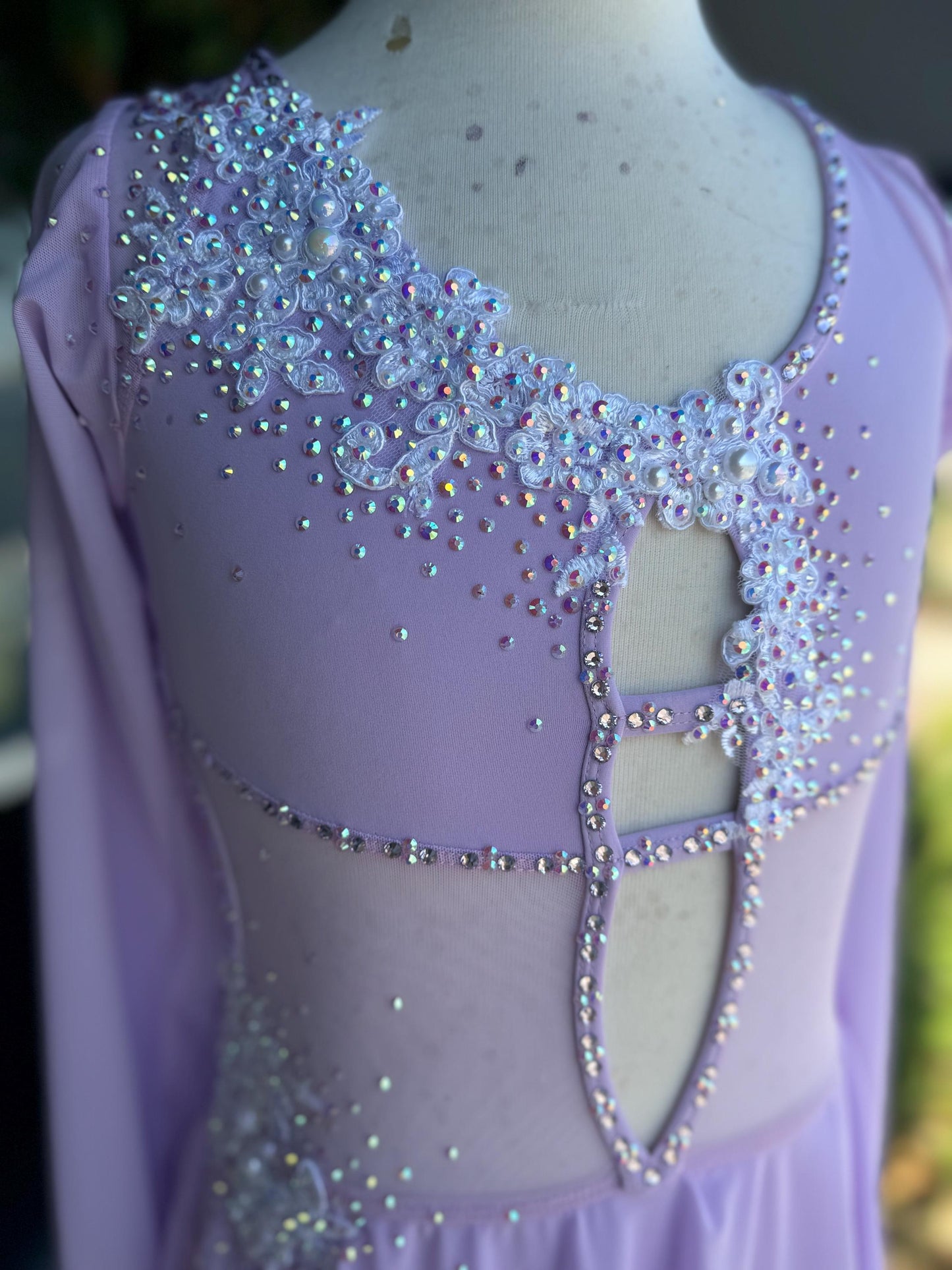 READY-TO-SHIP // Adult X-Small/Child X-Large // Lilac Lyrical Costume