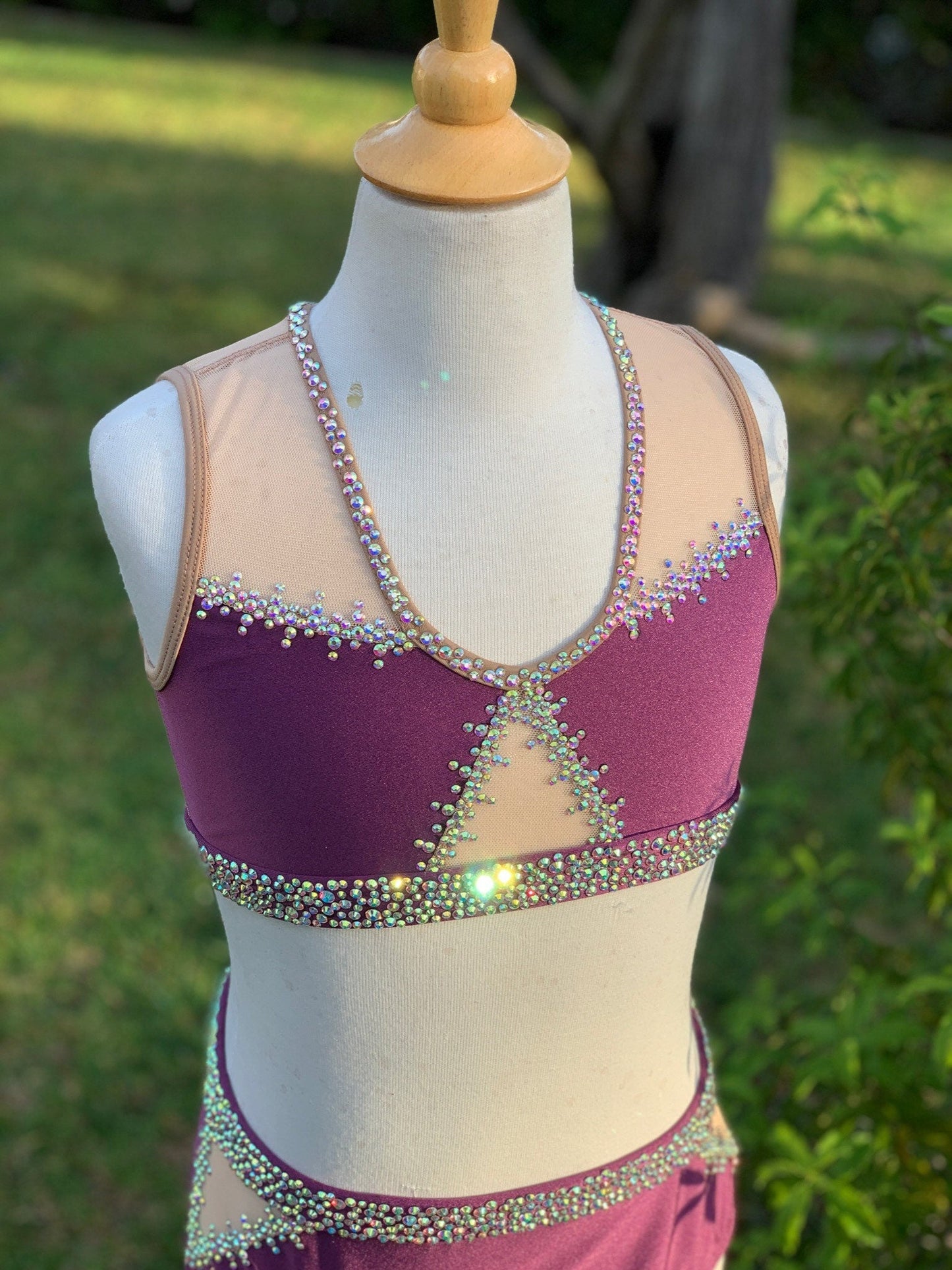 READY-TO-SHIP // Adult X-Small // Purple Jazz Costume