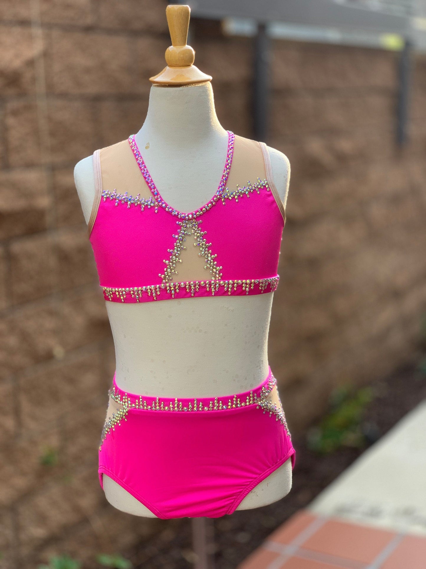 READY-TO-SHIP // Adult X-Small // Hot Pink Jazz Costume