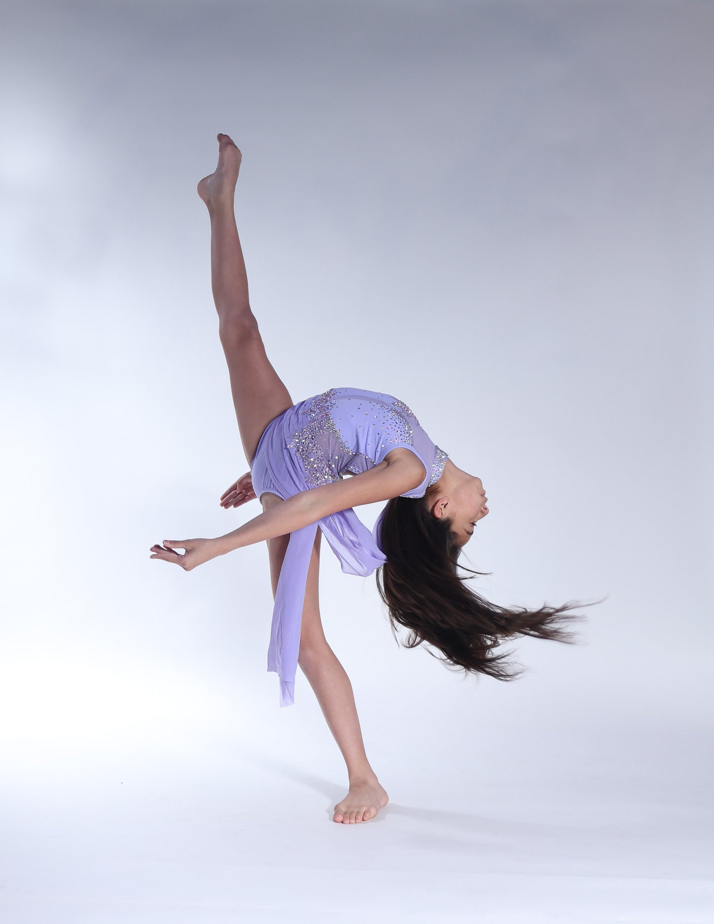 READY-TO-SHIP // Child Medium/Large // Lilac Lyrical Dance Costume