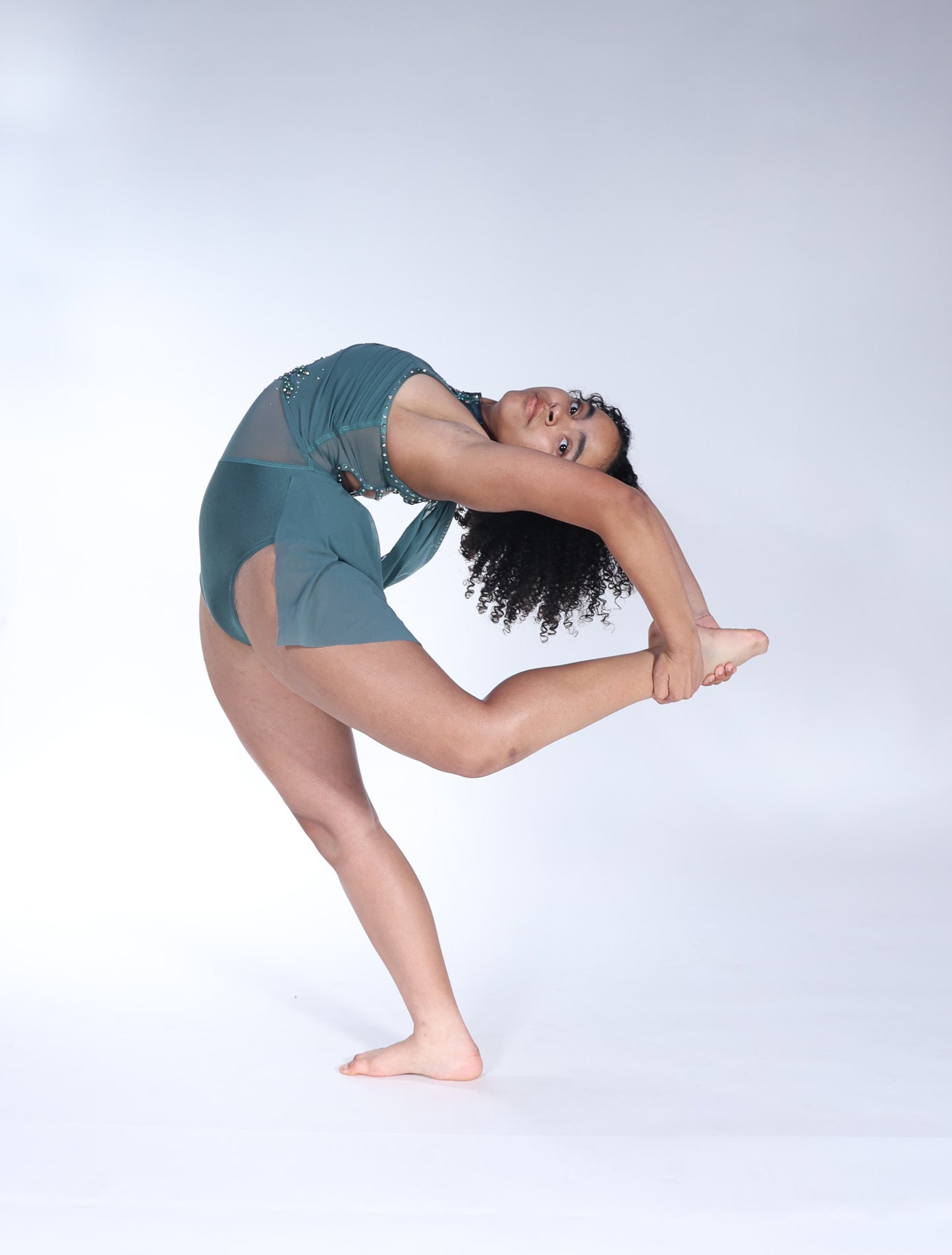 READY-TO-SHIP // Child Large // Green Lyrical Costume