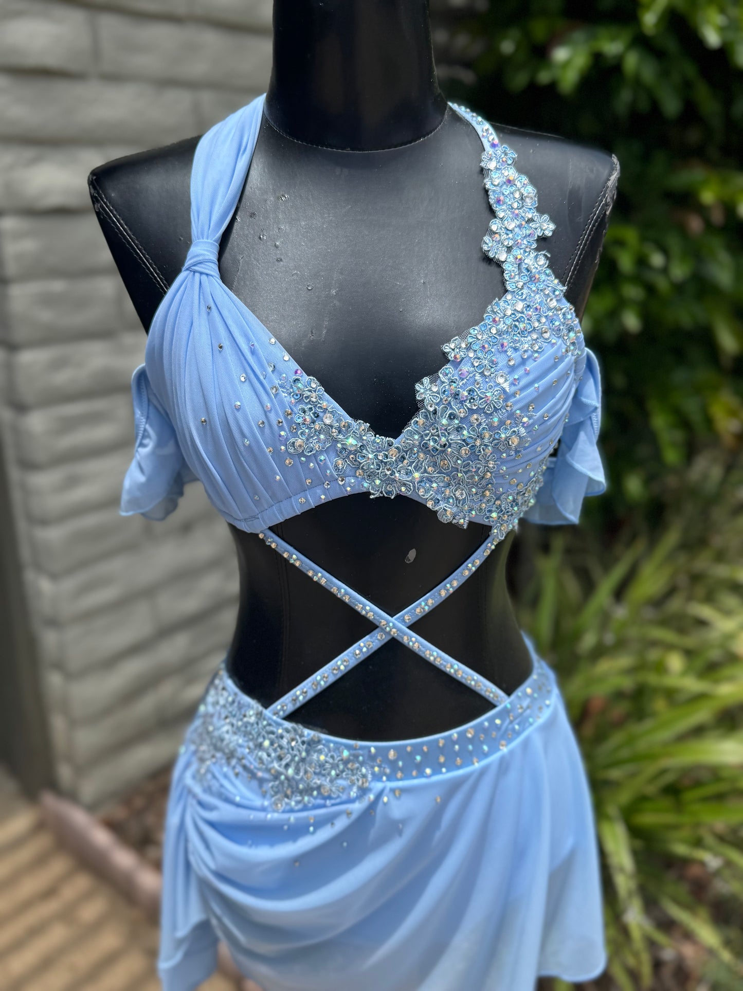 READY-TO-SHIP // Adult X-Small // Blue Lyrical Costume