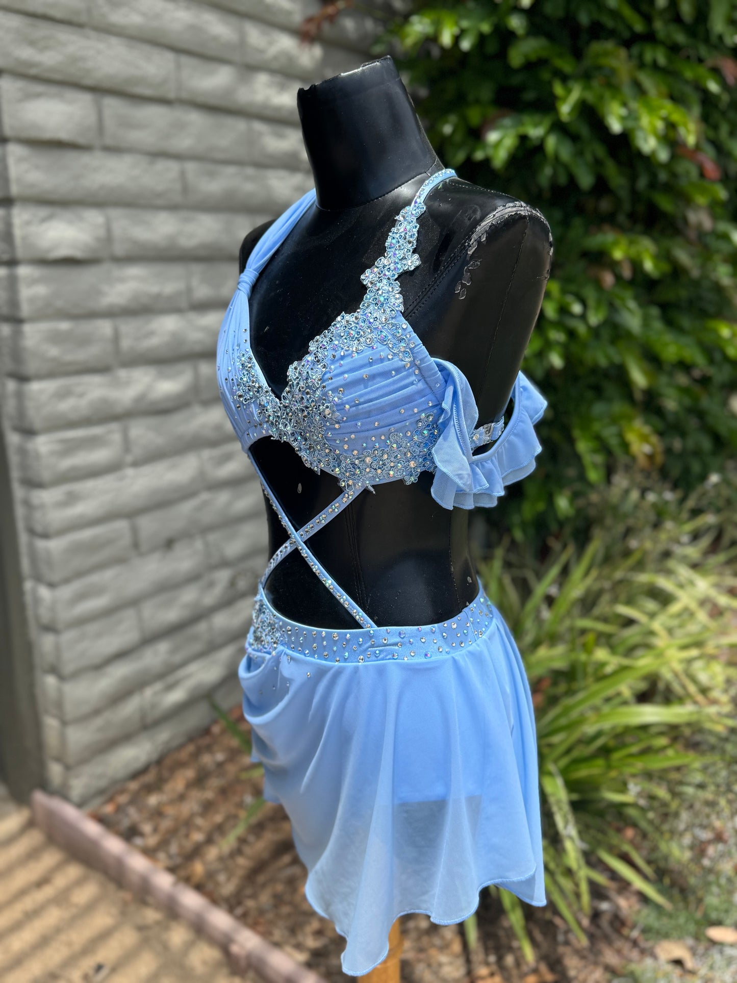 READY-TO-SHIP // Adult X-Small // Blue Lyrical Costume