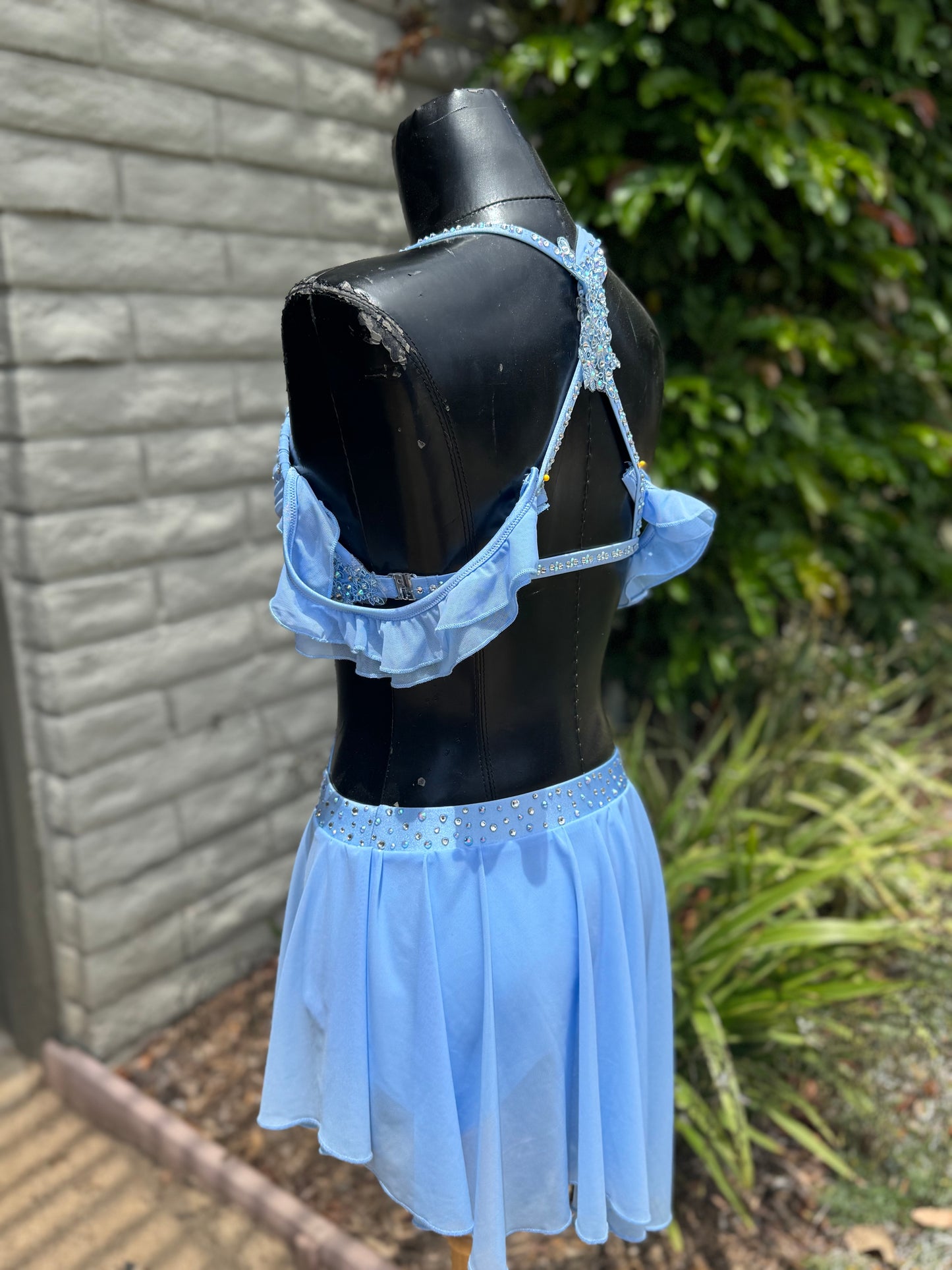 READY-TO-SHIP // Adult X-Small // Blue Lyrical Costume