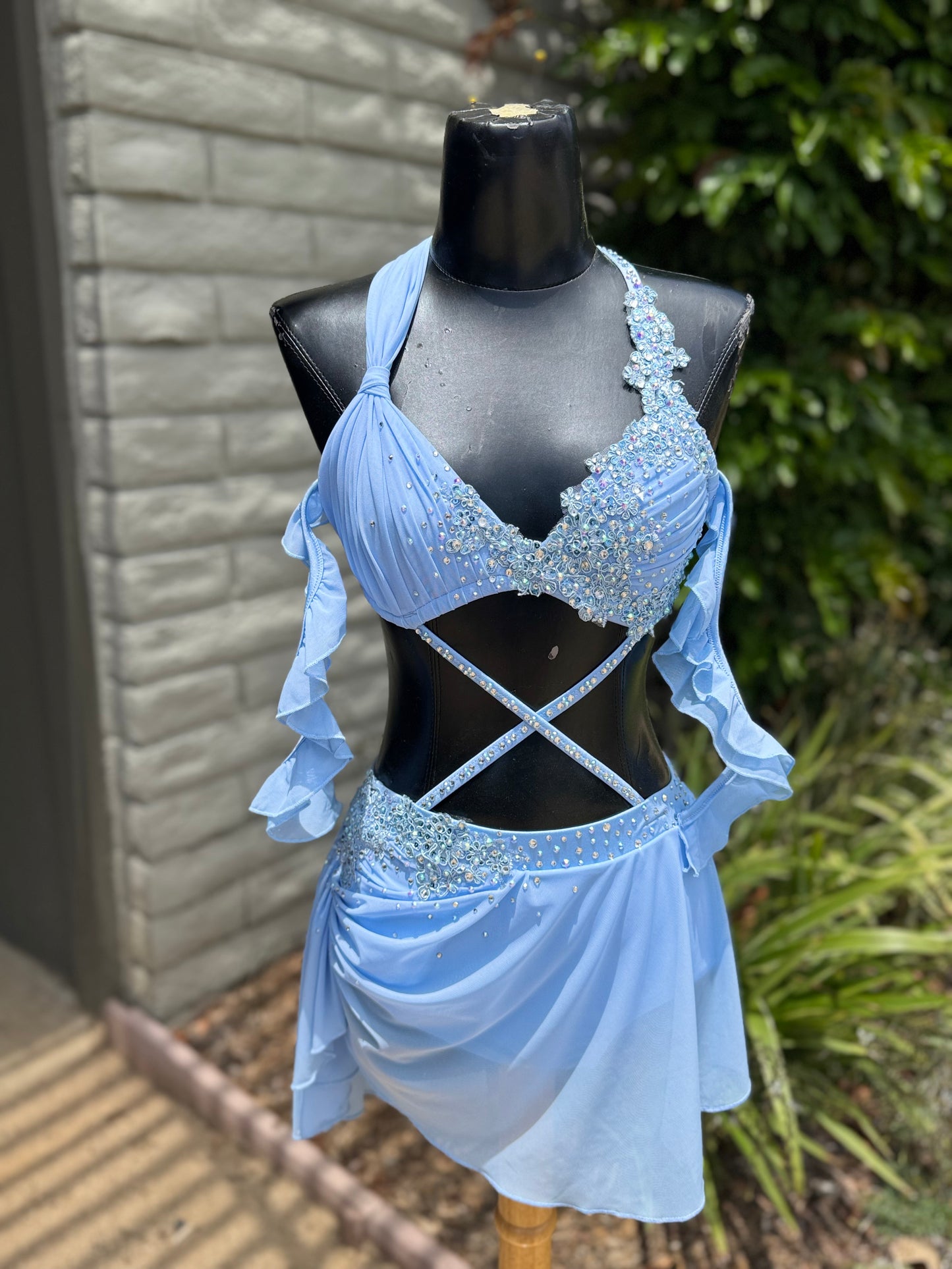 READY-TO-SHIP // Adult X-Small // Blue Lyrical Costume