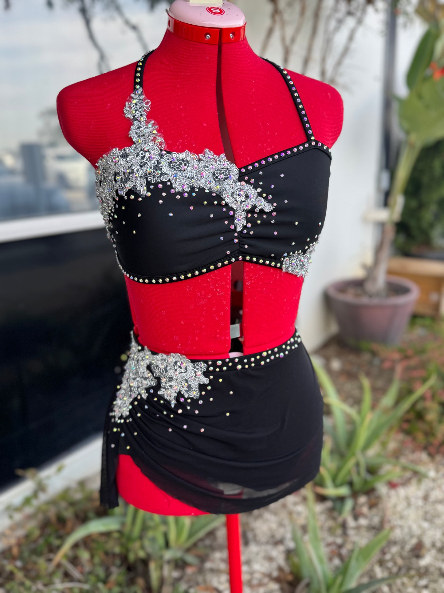 READY-TO-SHIP // Adult Small // Black Lyrical Costume