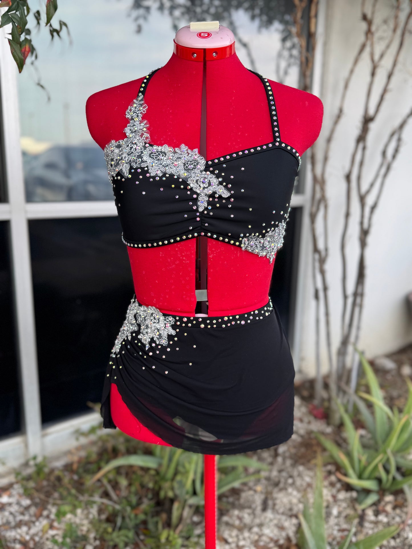 READY-TO-SHIP // Adult Small // Black Lyrical Costume