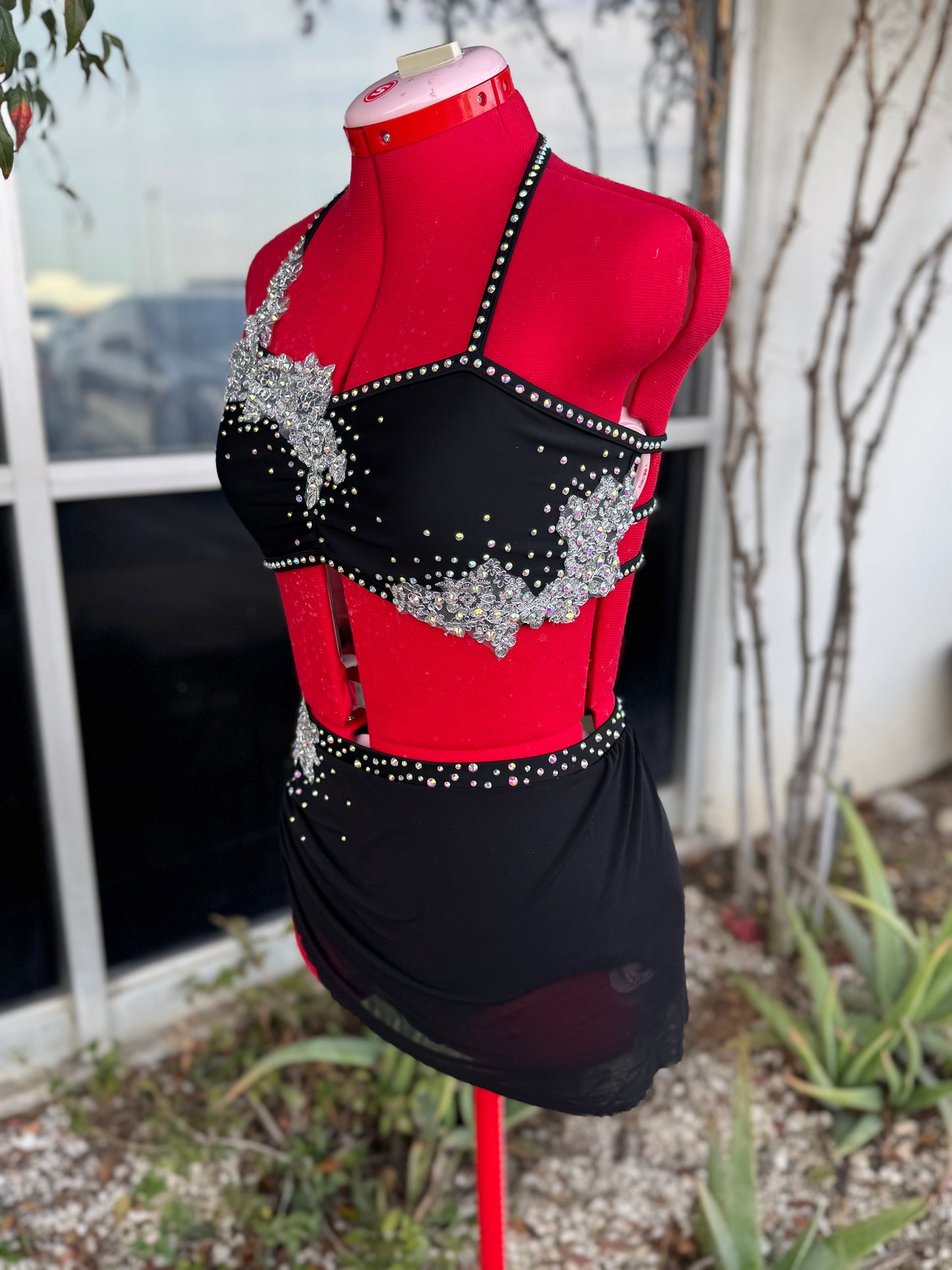 READY-TO-SHIP // Adult Small // Black Lyrical Costume