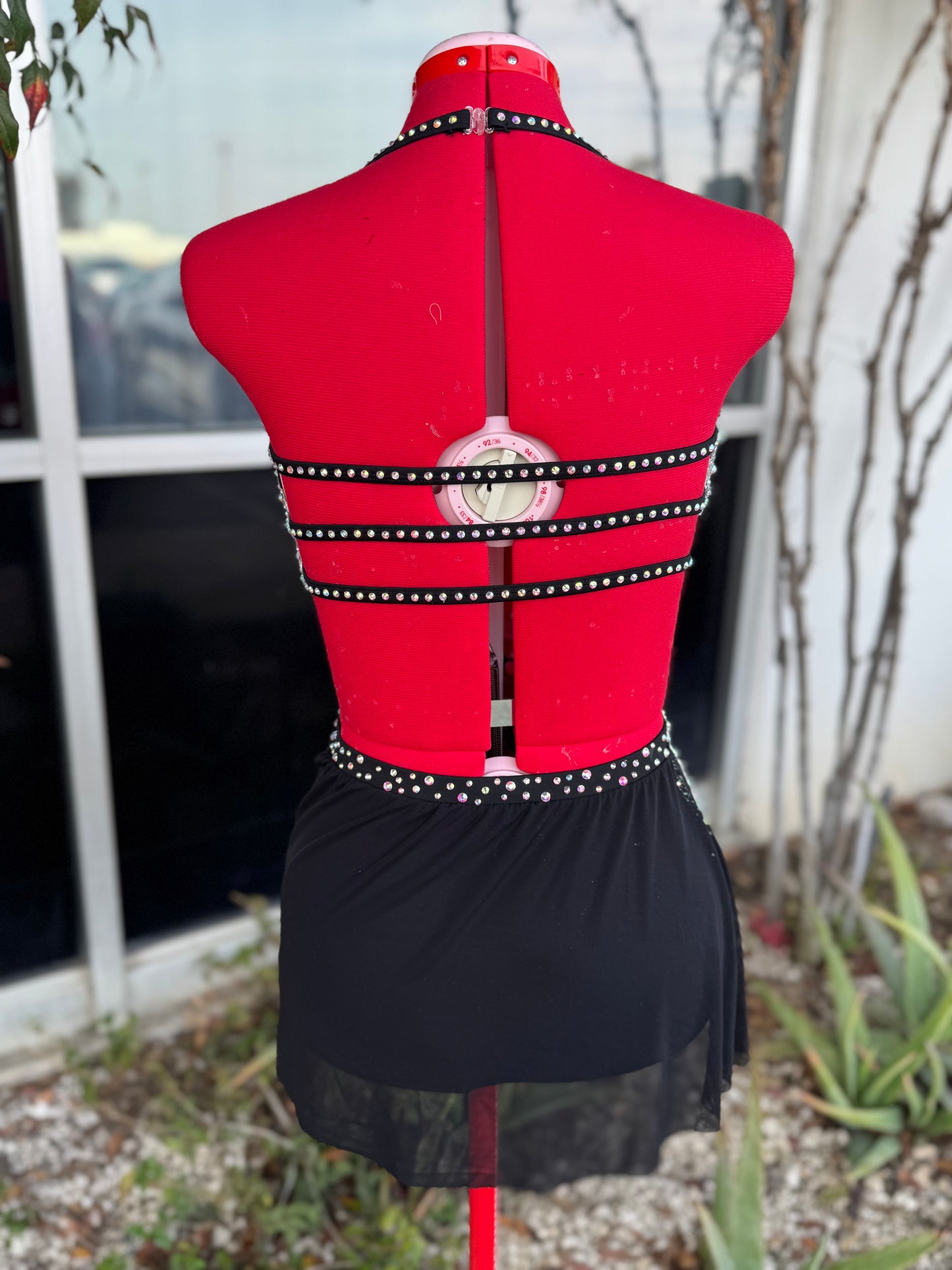 READY-TO-SHIP // Adult Small // Black Lyrical Costume