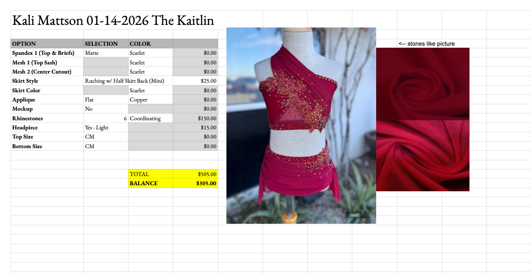 Custom Order Balance // SHIPS JANUARY 14TH