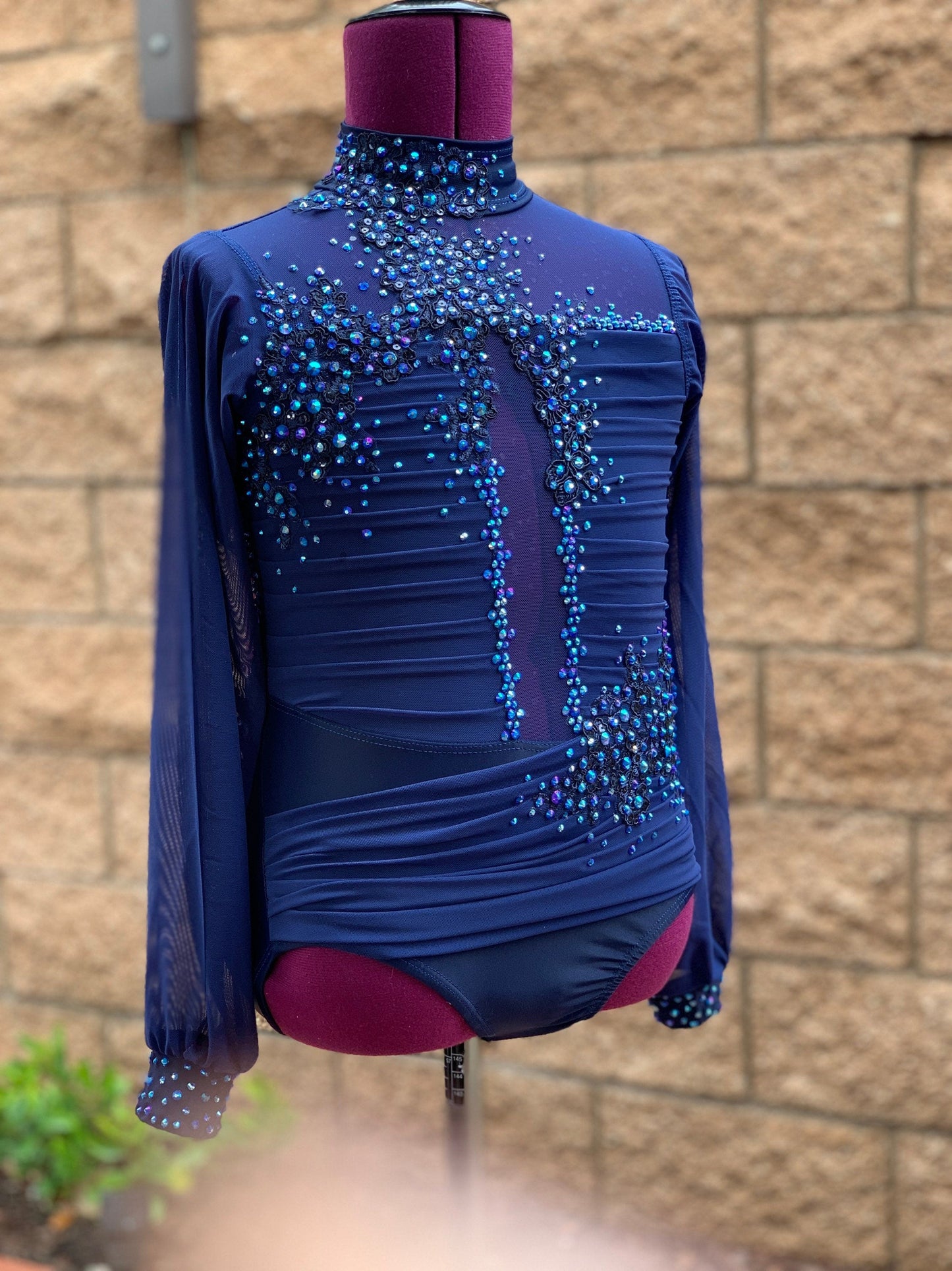 READY-TO-SHIP // Child Small // Navy Lyrical Costume