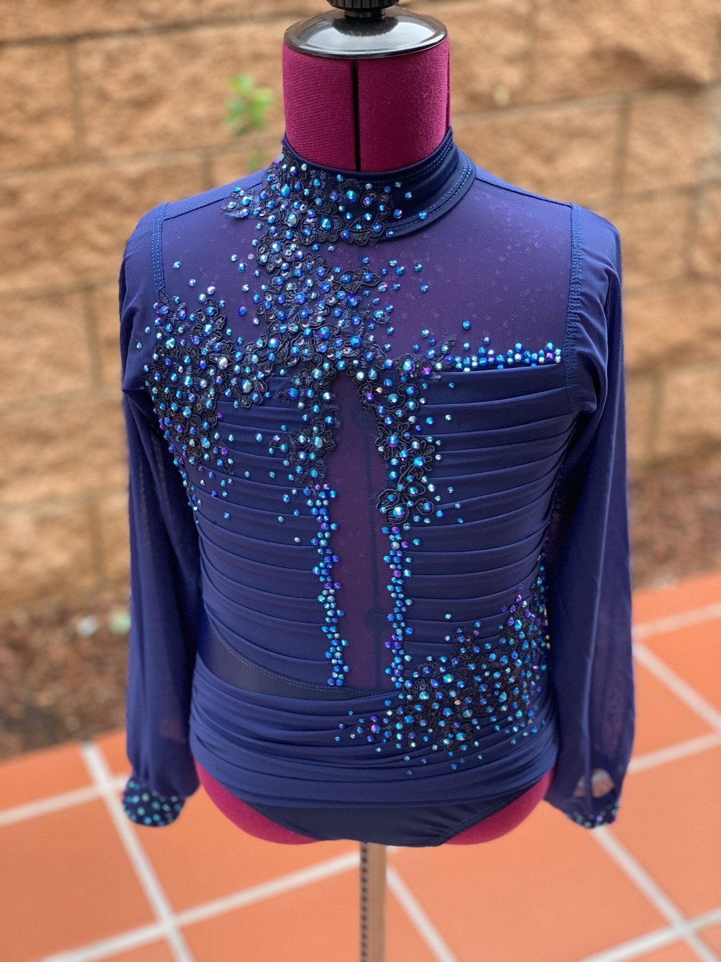 READY-TO-SHIP // Child Small // Navy Lyrical Costume
