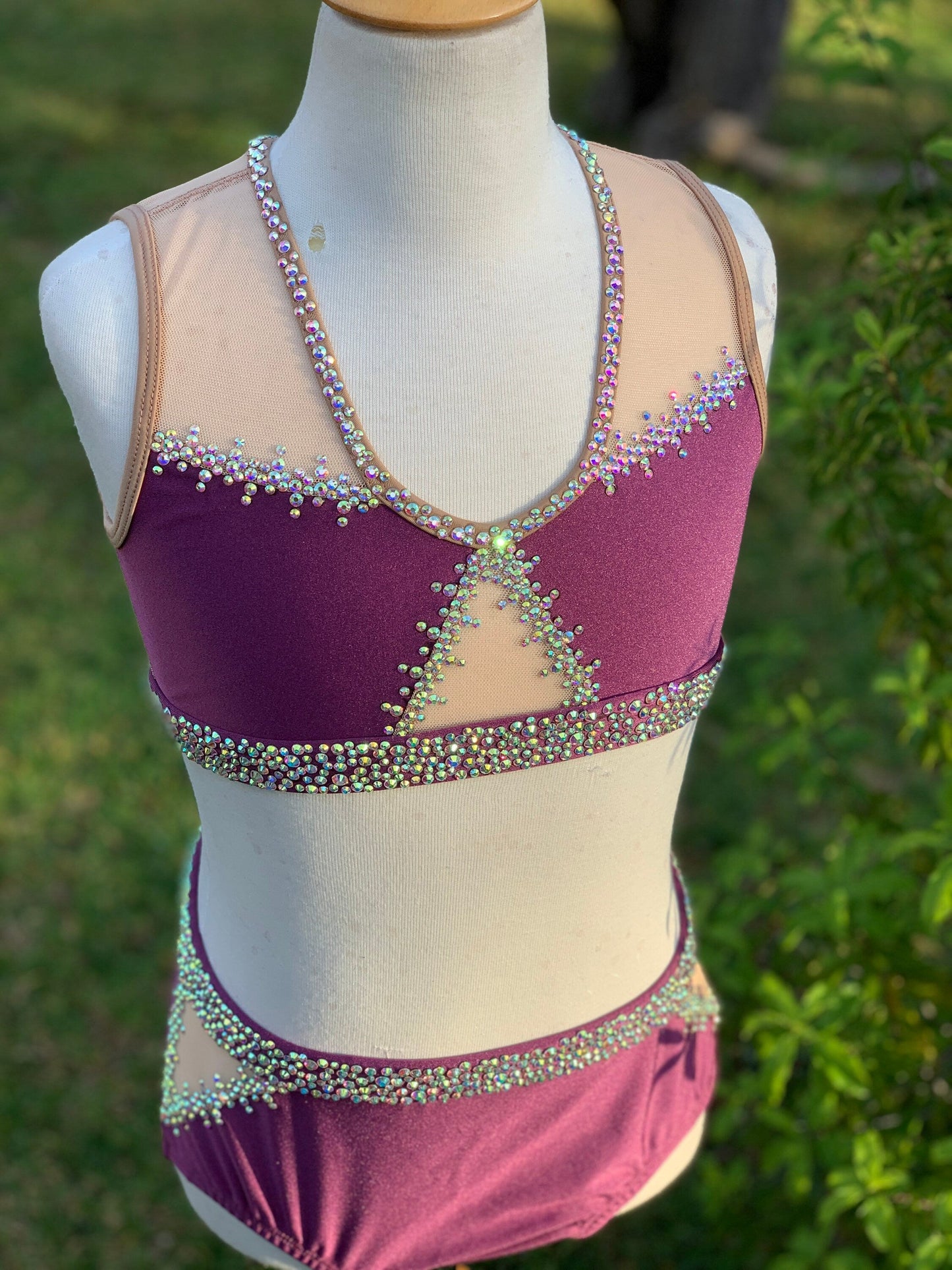 READY-TO-SHIP // Adult X-Small // Purple Jazz Costume