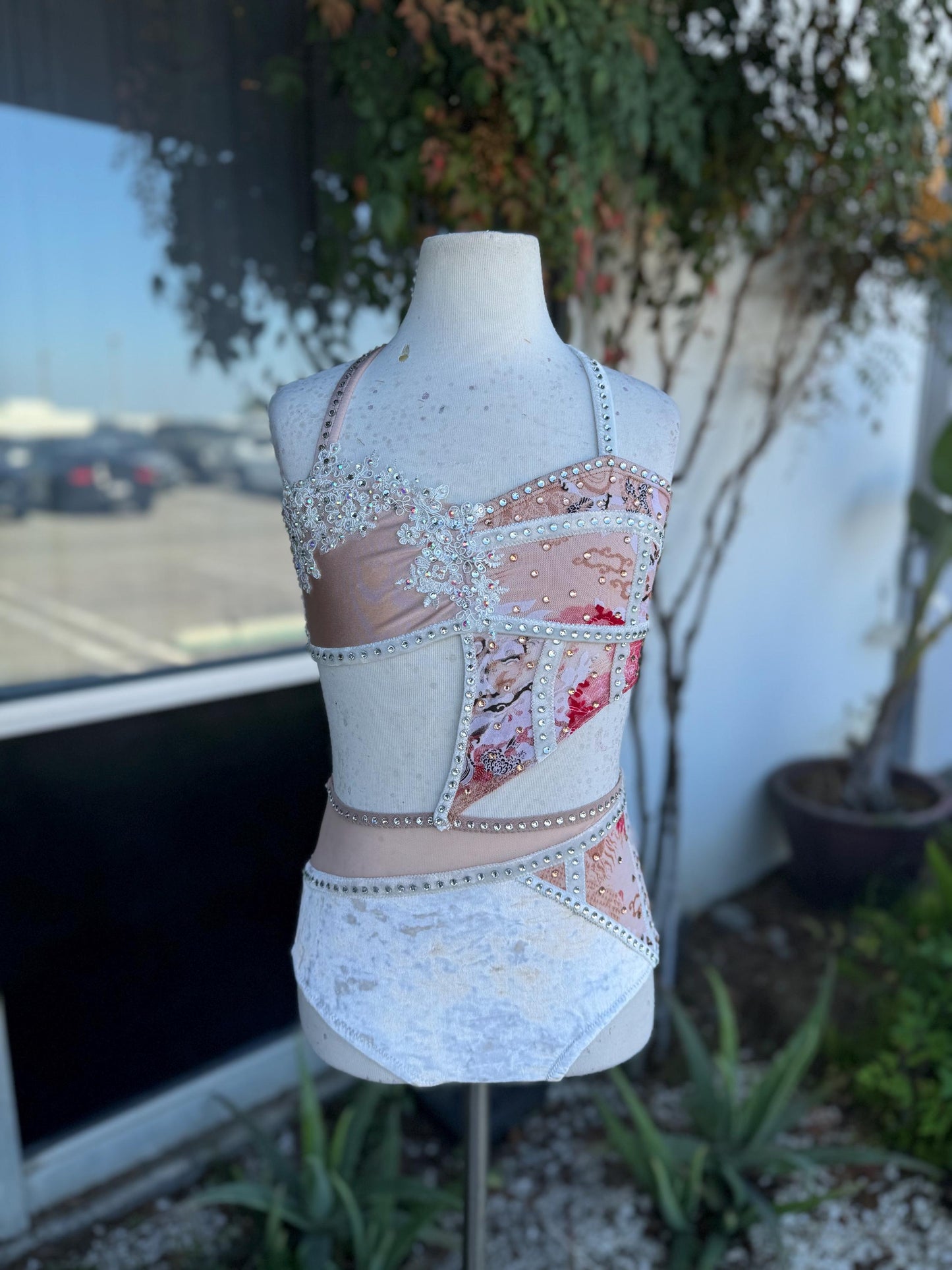 READY-TO-SHIP // Child Large // Multicolor Dance Costume