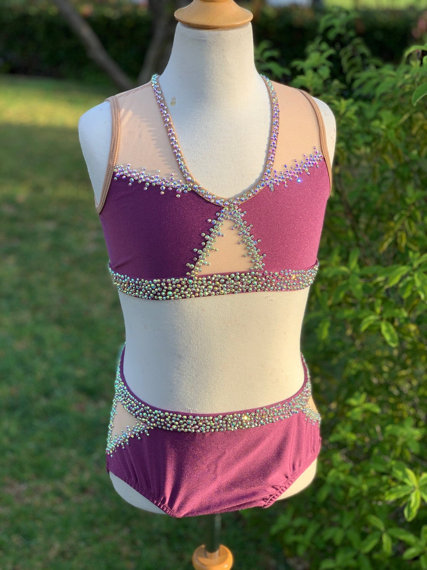 READY-TO-SHIP // Adult X-Small // Purple Jazz Costume