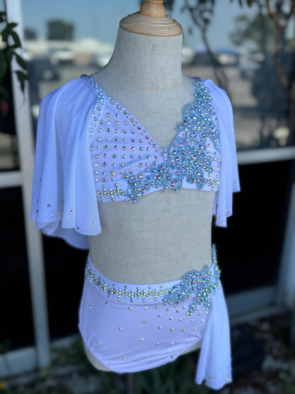 READY-TO-SHIP // Child Small // White Lyrical Costume