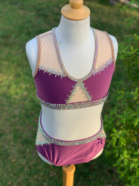 READY-TO-SHIP // Adult X-Small // Purple Jazz Costume