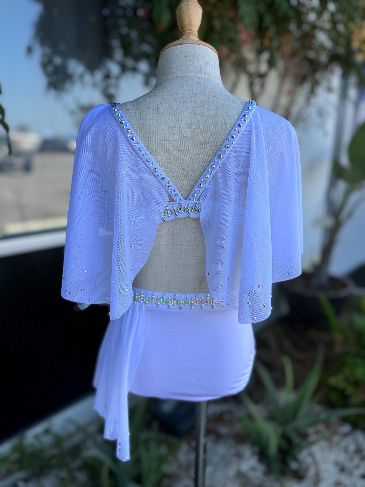 READY-TO-SHIP // Child Small // White Lyrical Costume