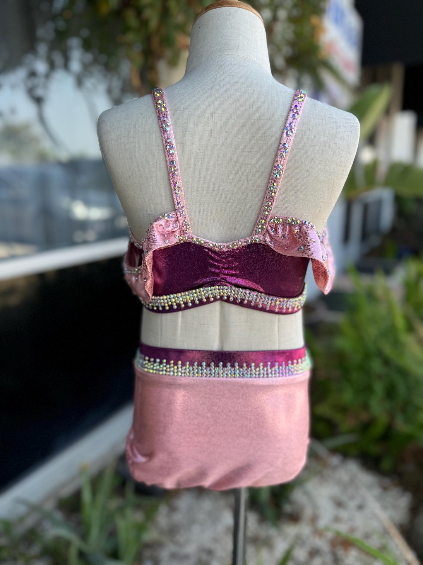 READY-TO-SHIP // Child Small/Medium // Pink & Hot Pink Jazz Costume