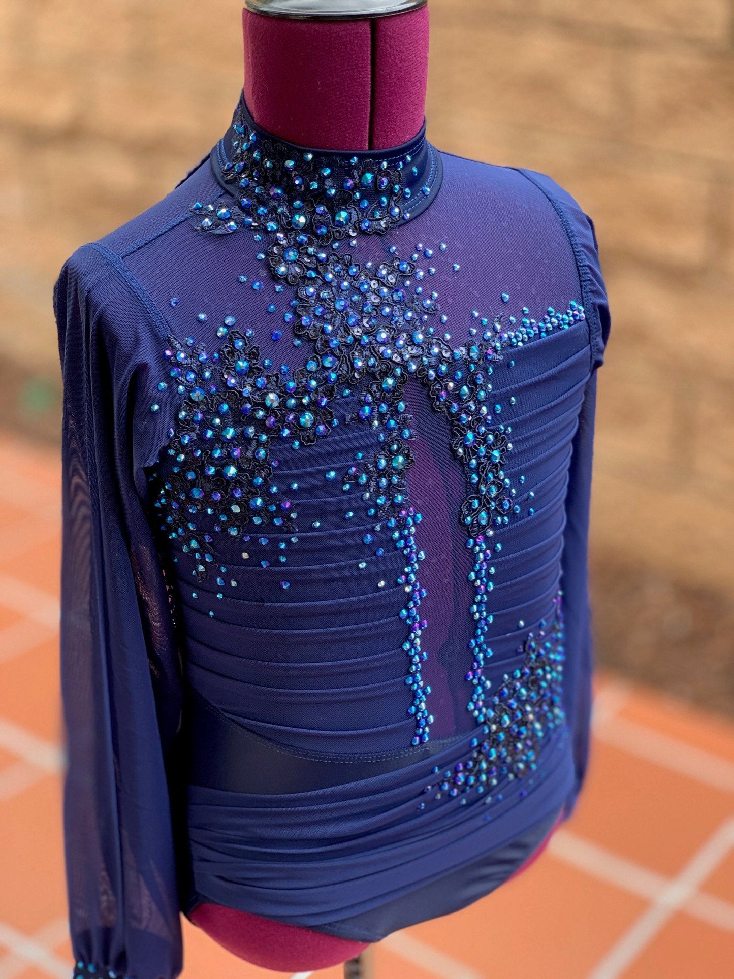 READY-TO-SHIP // Child Small // Navy Lyrical Costume