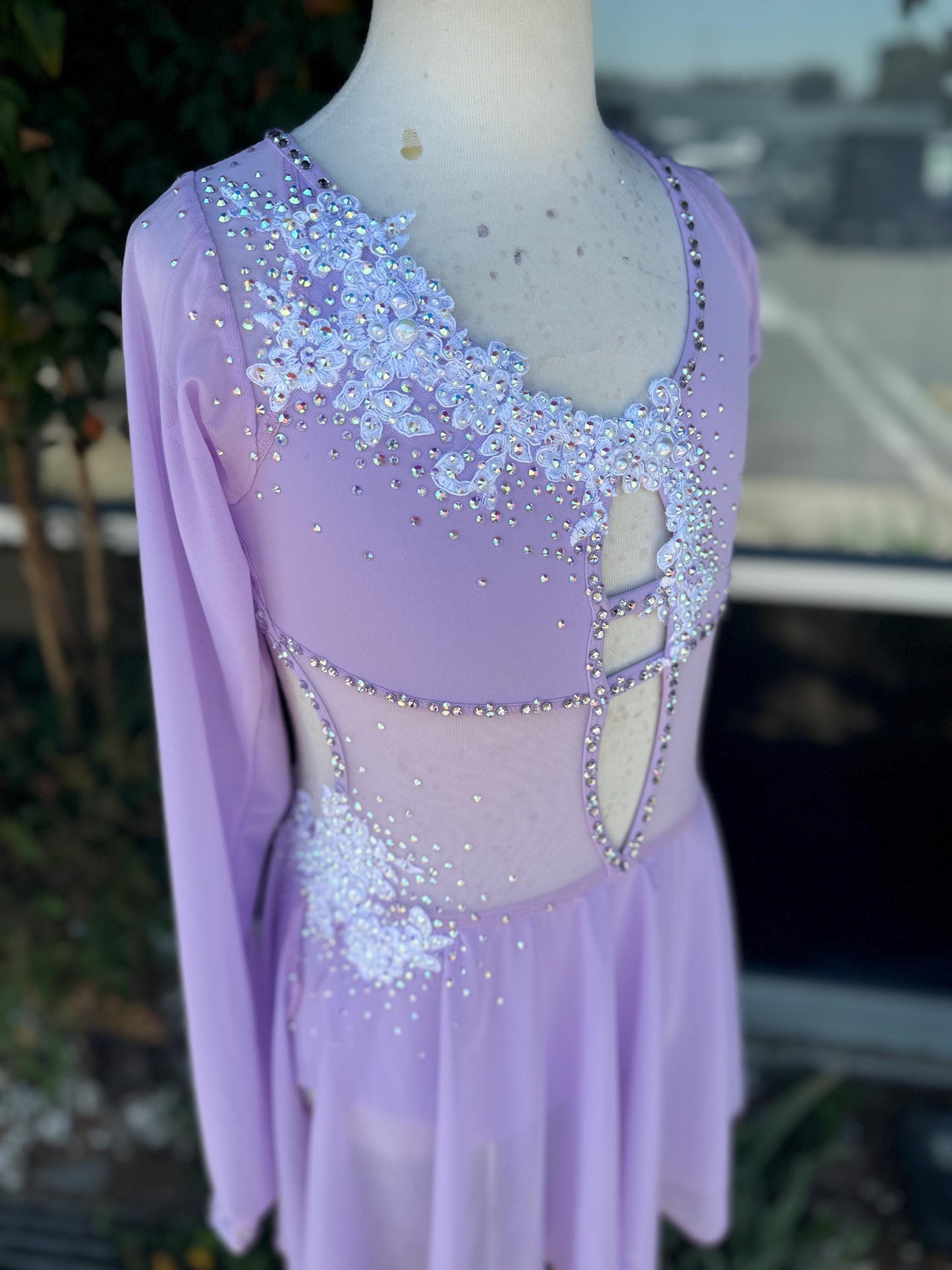 READY-TO-SHIP // Adult X-Small/Child X-Large // Lilac Lyrical Costume