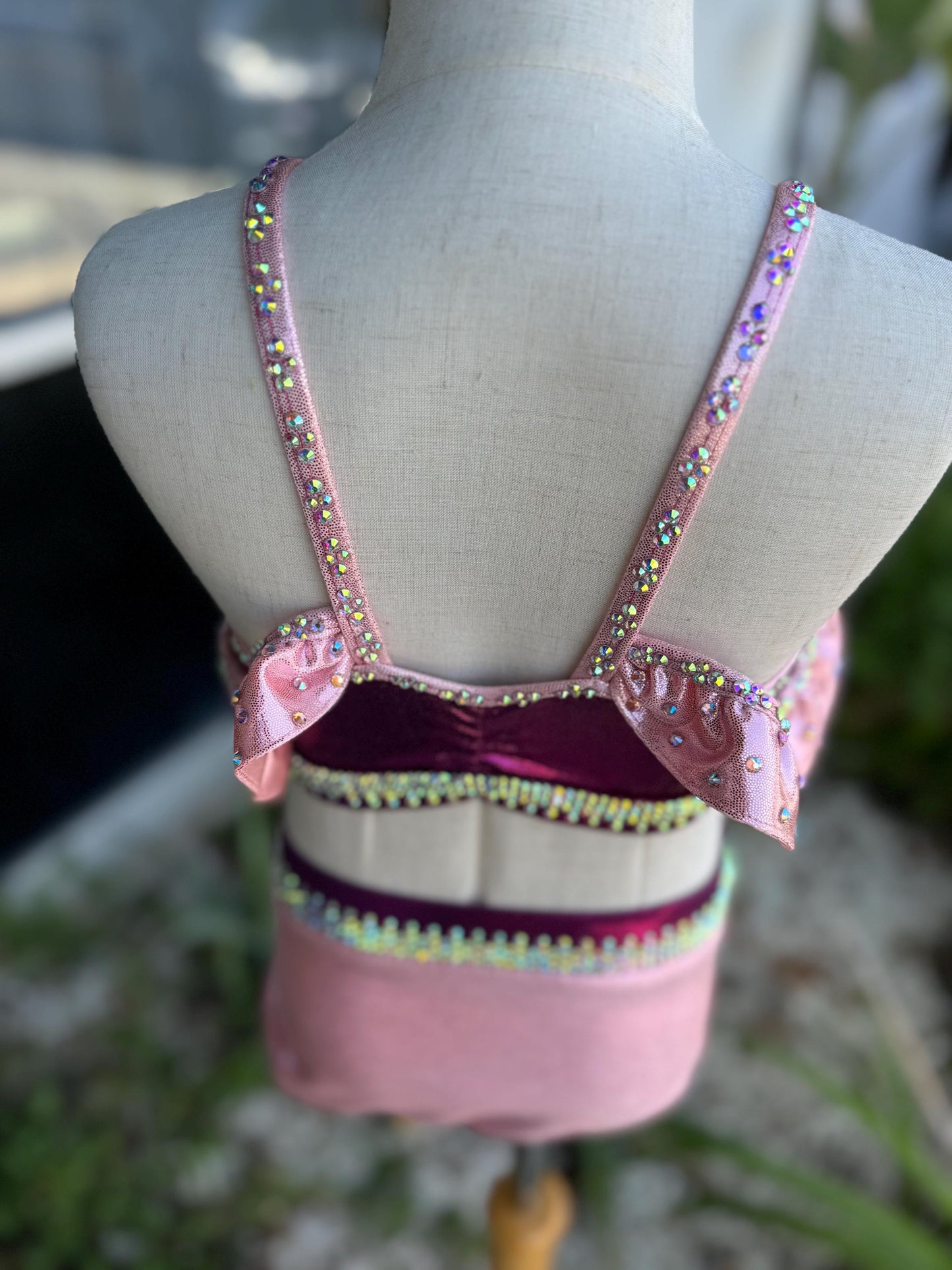 READY-TO-SHIP // Child Small/Medium // Pink & Hot Pink Jazz Costume