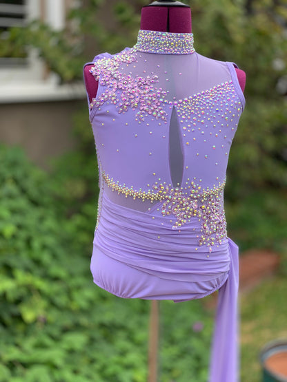 READY-TO-SHIP // Child Medium/Large // Lilac Lyrical Dance Costume