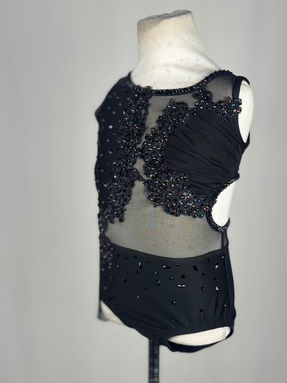 Black Dance Costume, Child X-Small/Small