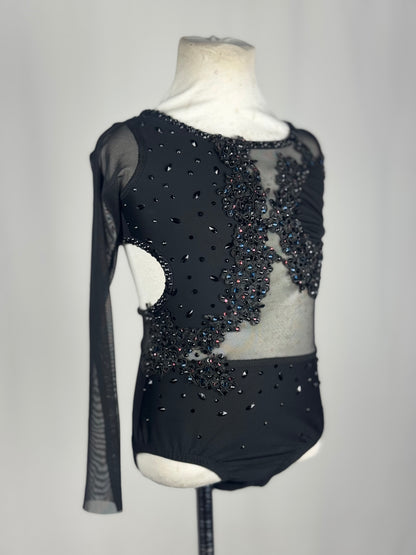Black Dance Costume, Child X-Small/Small