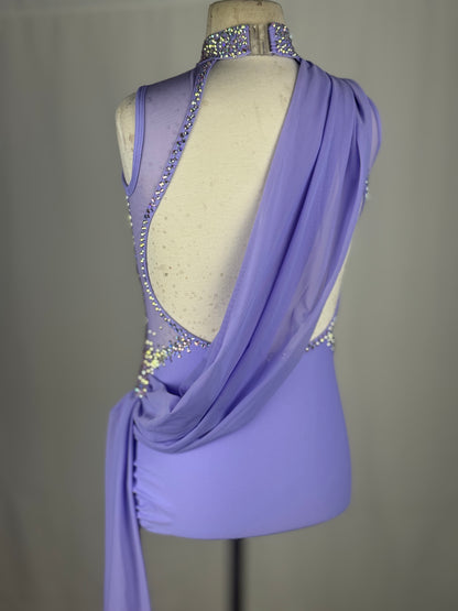 Lilac Lyrical Dance Costume, Child Medium/Large