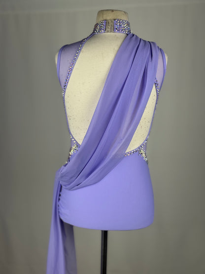 Lilac Lyrical Dance Costume, Child Medium/Large