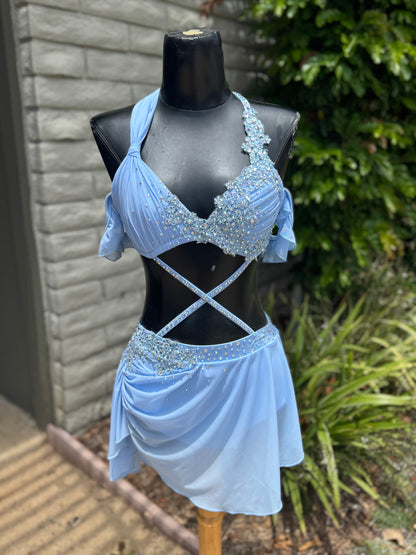 READY-TO-SHIP // Adult X-Small // Blue Lyrical Costume