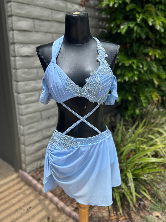 READY-TO-SHIP // Adult X-Small // Blue Lyrical Costume