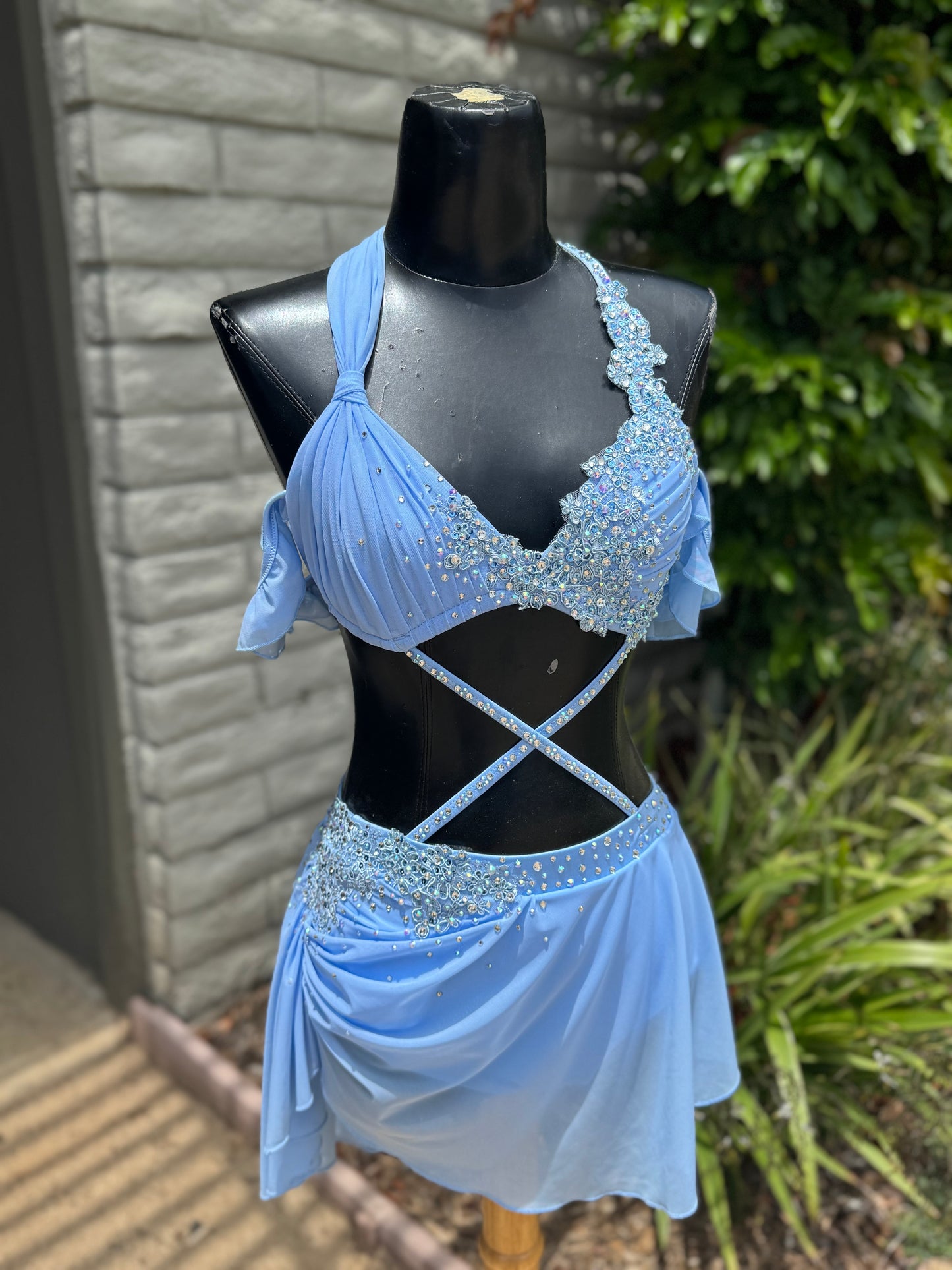 READY-TO-SHIP // Adult X-Small // Blue Lyrical Costume