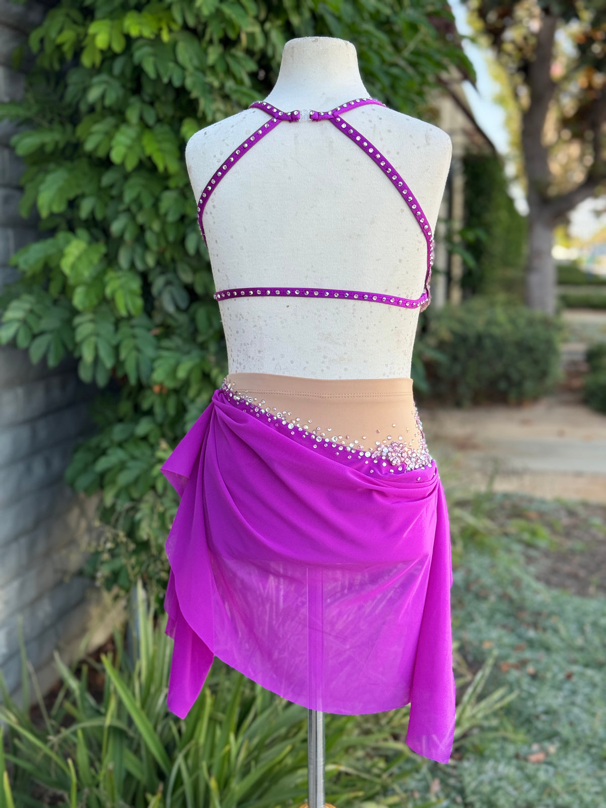 Rosebud Triangle Top Two-Piece, Size Adult X-Small