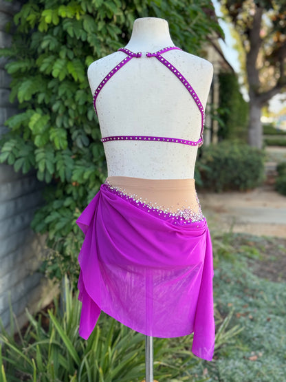 Rosebud Triangle Top Two-Piece, Size Adult X-Small