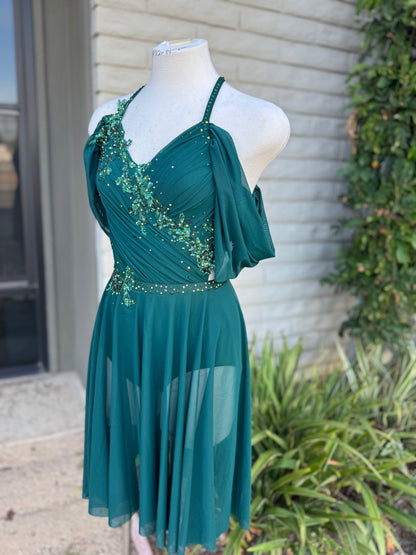 READY-TO-SHIP // Adult XS // Green Lyrical Costume