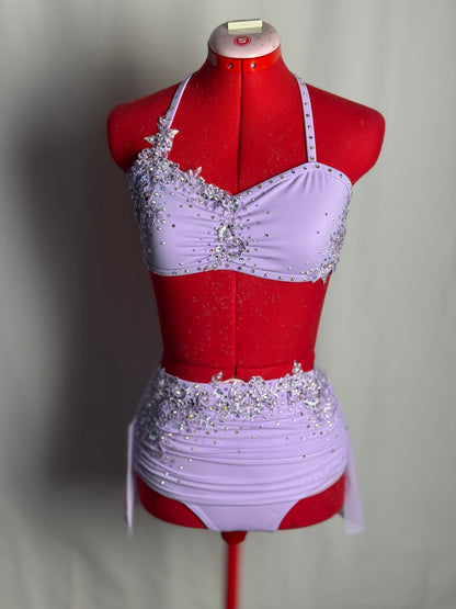 Lilac Lyrical Dance Costume, Adult Small