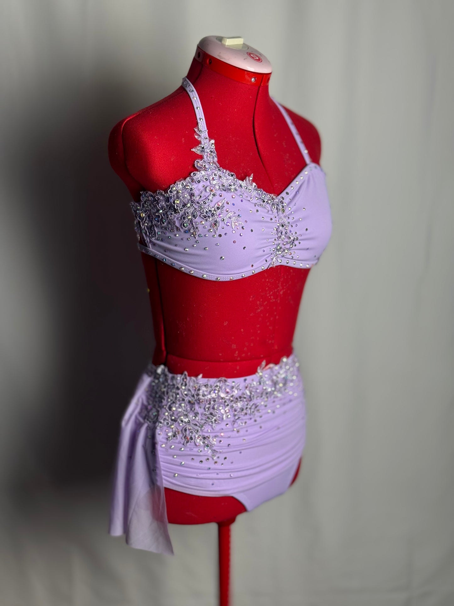 Lilac Lyrical Dance Costume, Adult Small