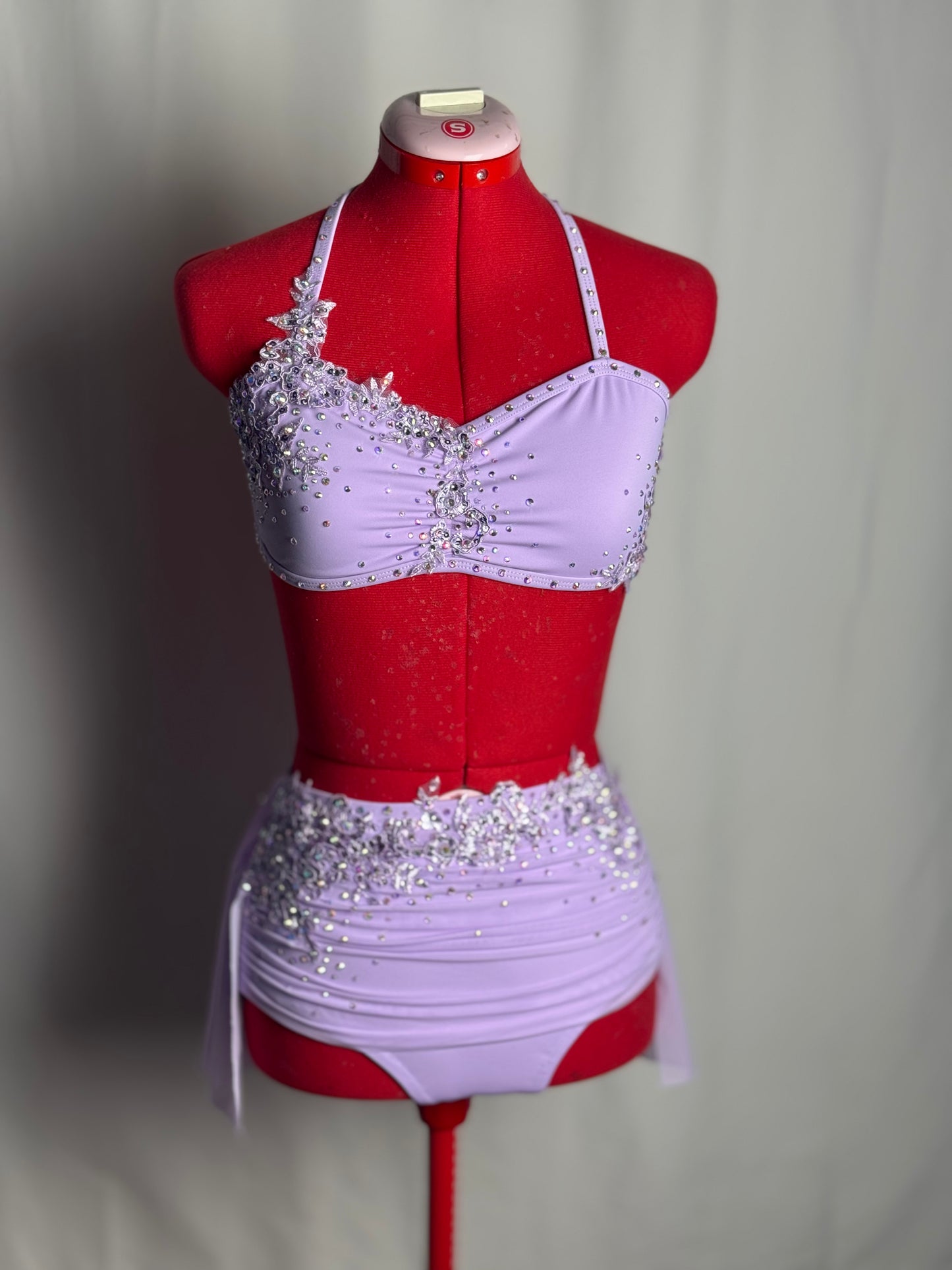 Lilac Lyrical Dance Costume, Adult Small