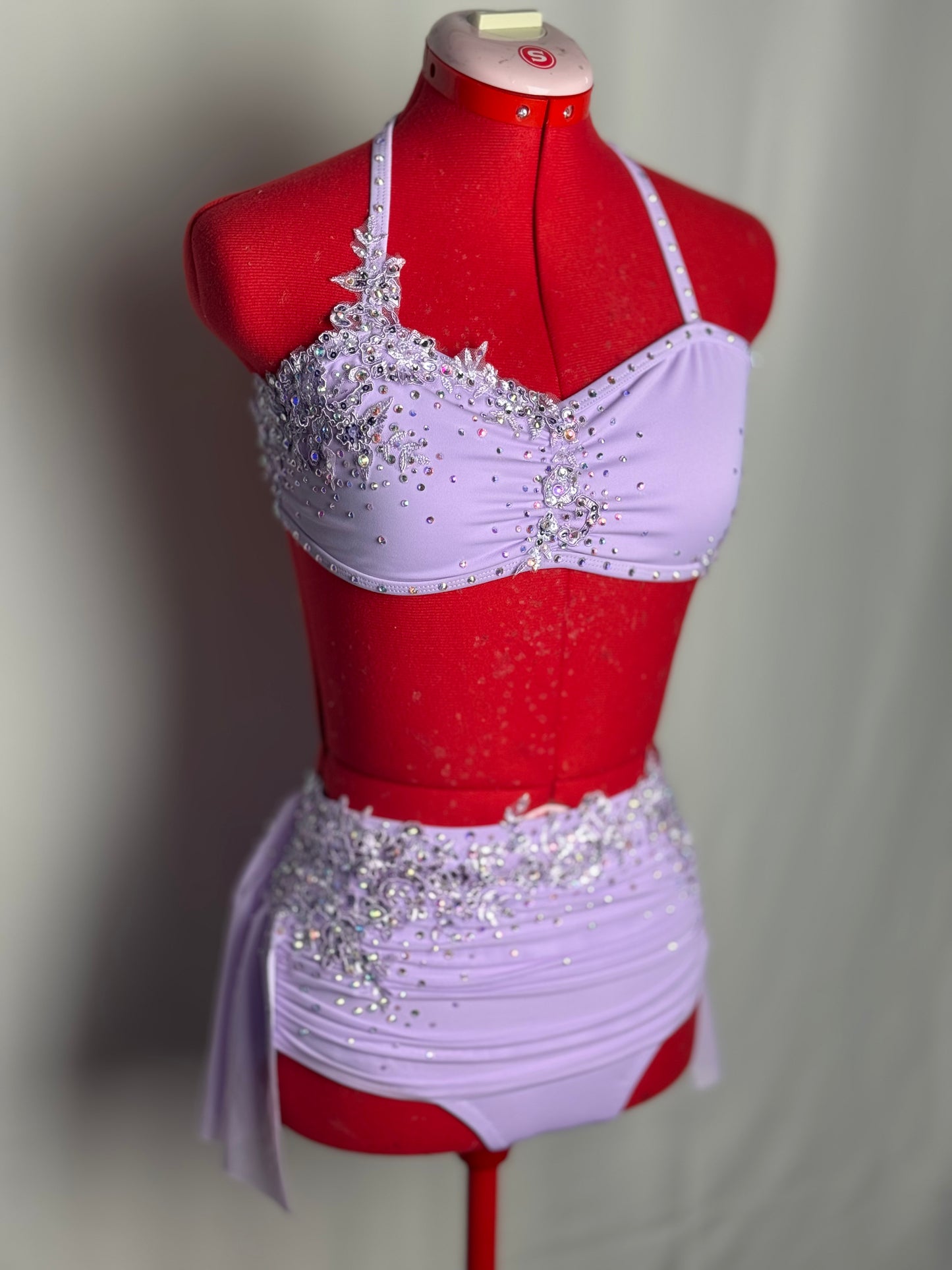 Lilac Lyrical Dance Costume, Adult Small