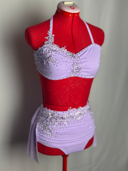 Lilac Lyrical Dance Costume, Adult Small