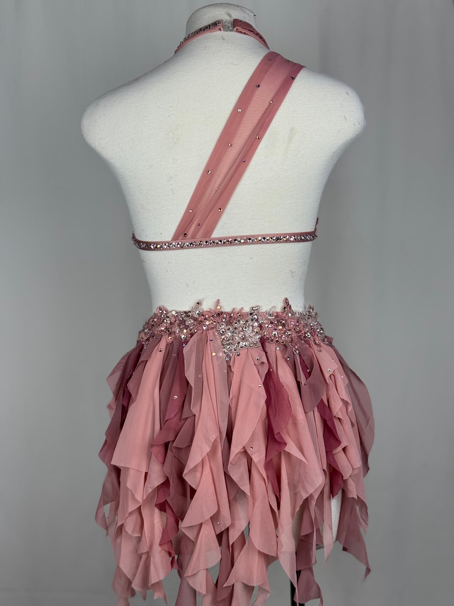 Blush Lyrical Dance Costume, Adult X-Small