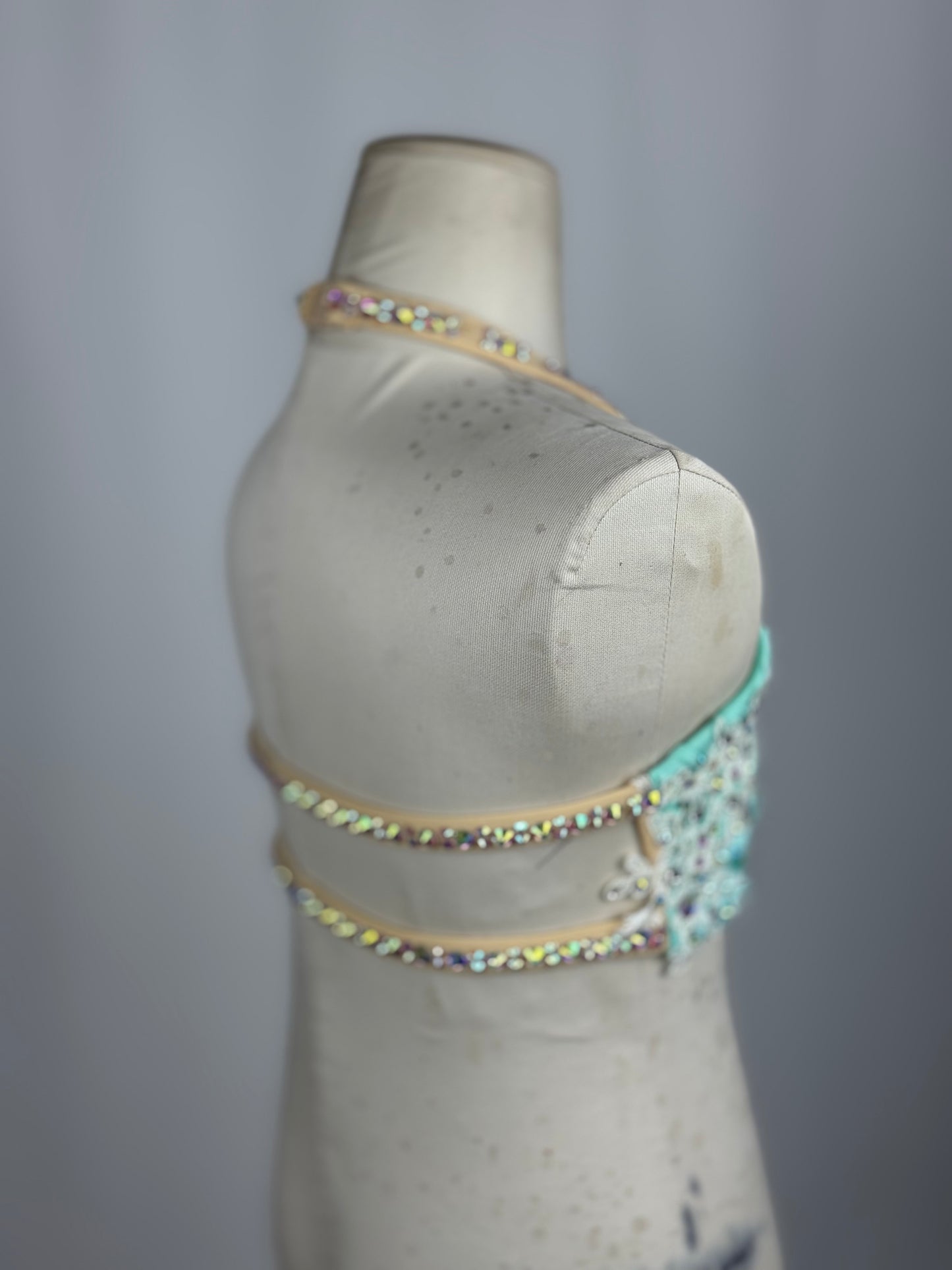 Mint Lyrical Dance Top, Child Large