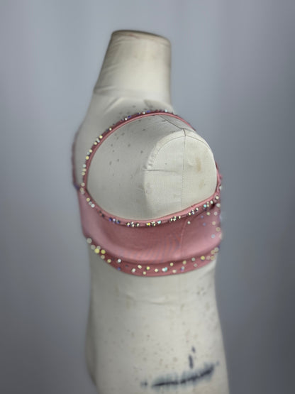 Blush Lyrical Dance Top, Child Medium