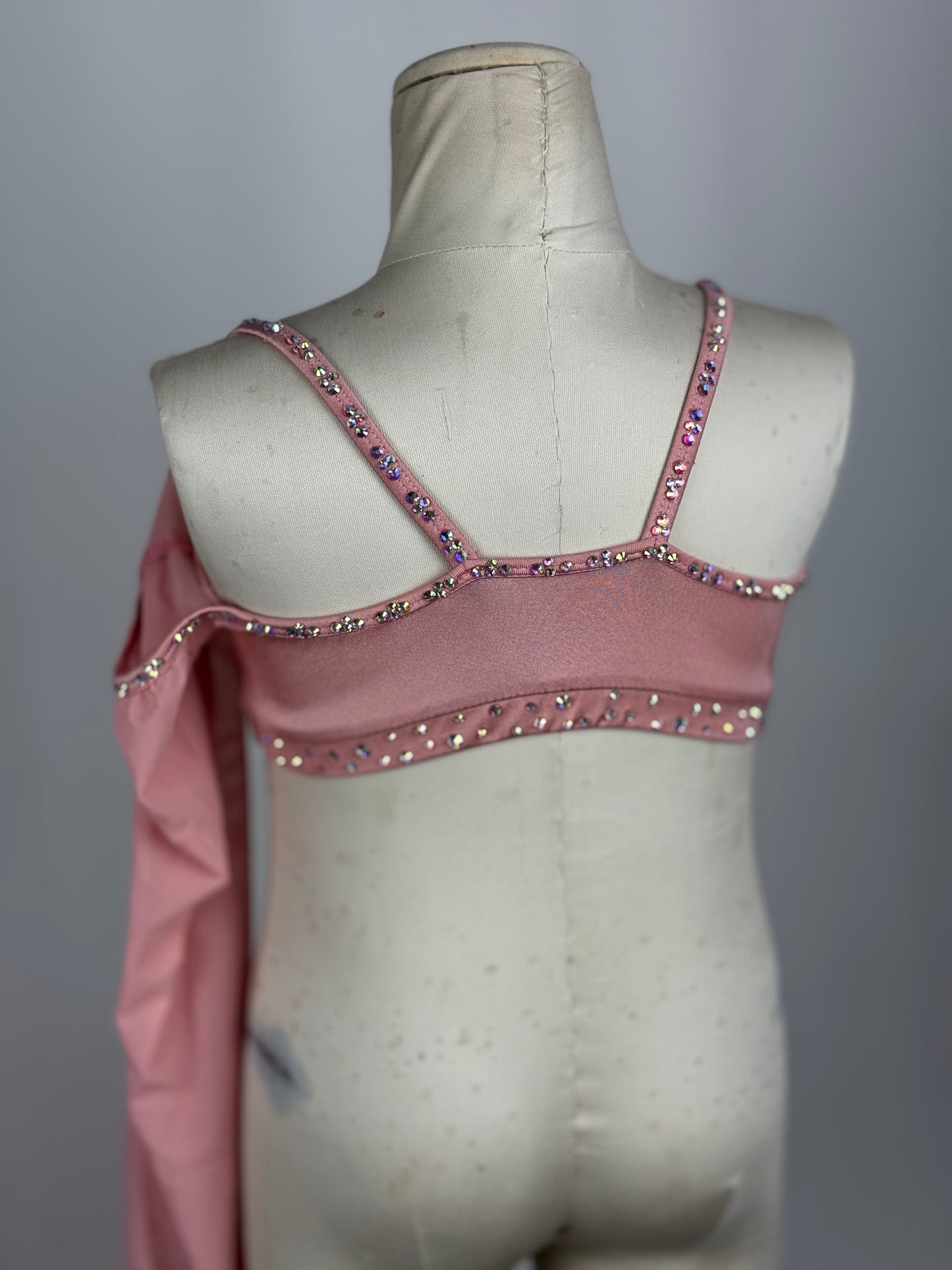 Blush Lyrical Dance Top, Child Medium