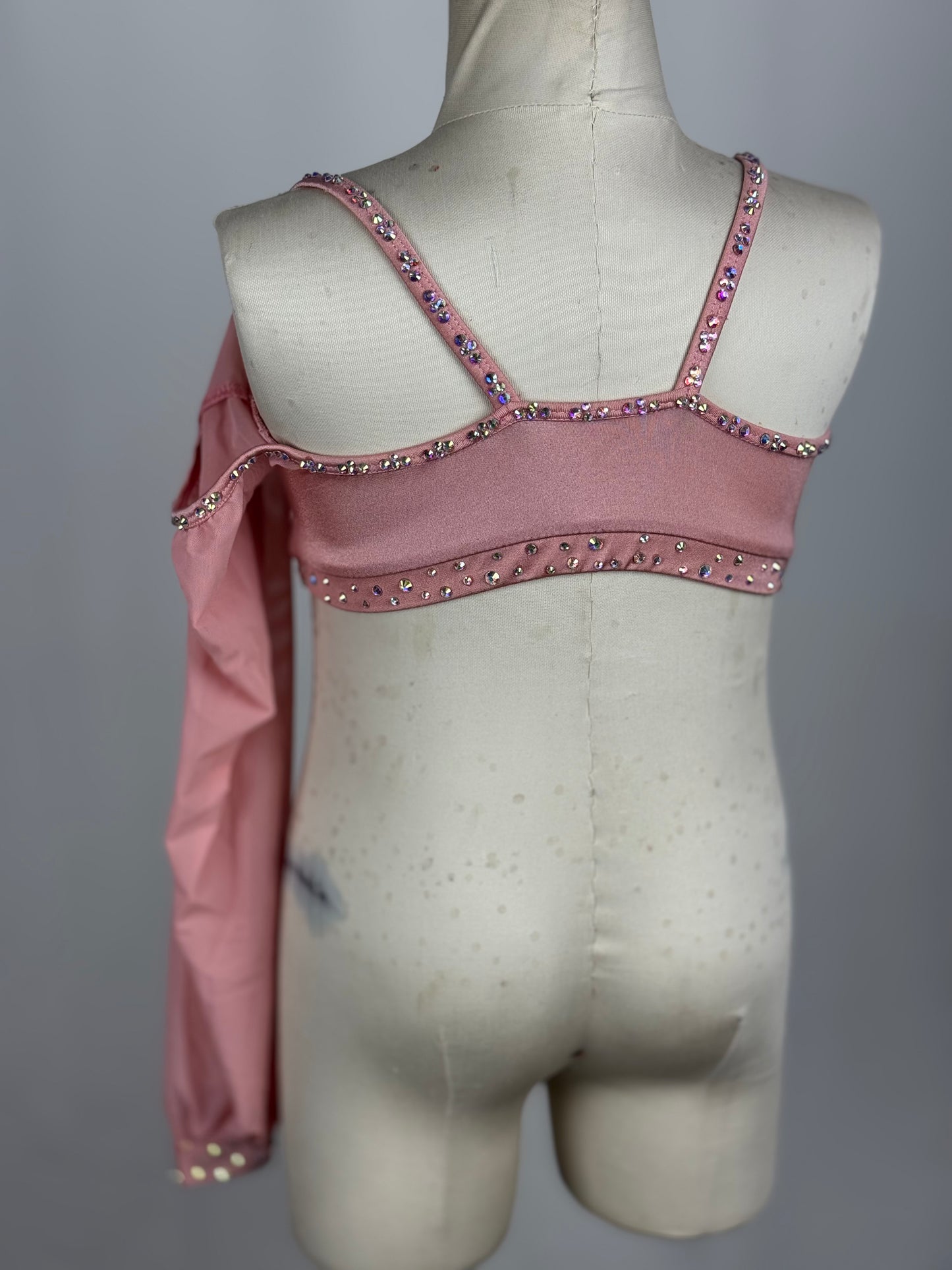 Blush Lyrical Dance Top, Child Medium