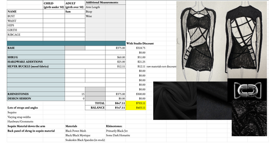 Custom Order Balance // Samantha Matkov