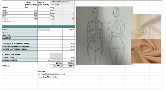 Custom Order Balance // DECEMBER