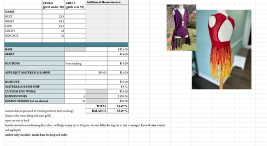 Custom Order Balance // SHIPS MARCH 7TH